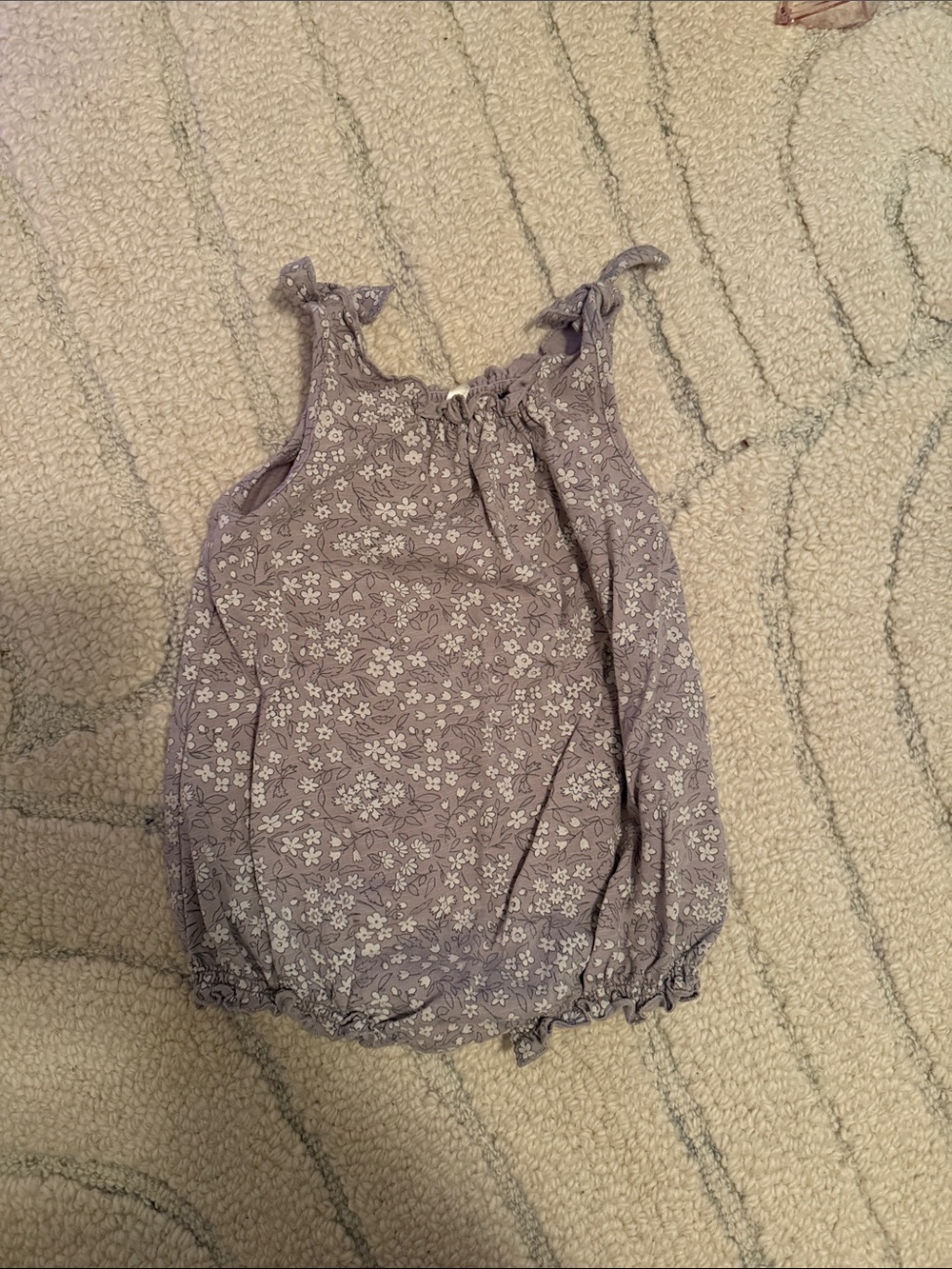 Rylee + Cru Lavender Floral One-Piece